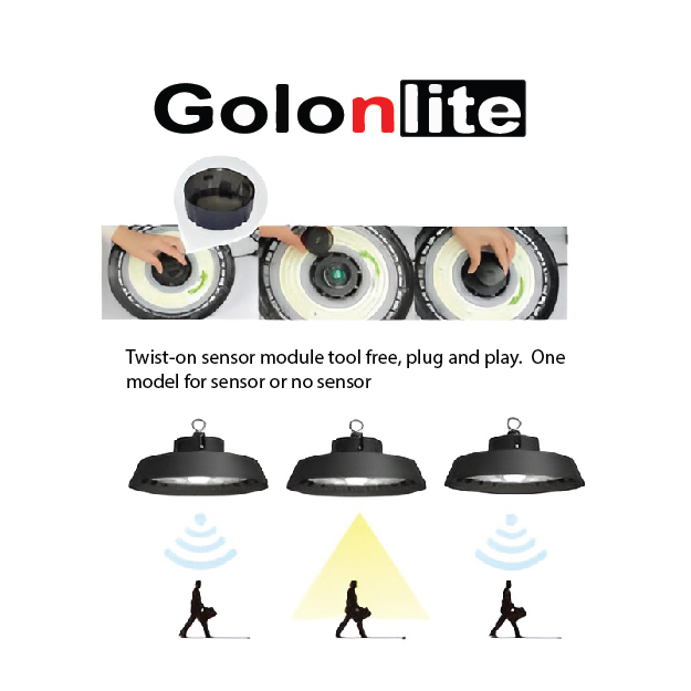 CAMPANA LED UFO SENSOR 100W NEUTRO 90° - Imagen 3