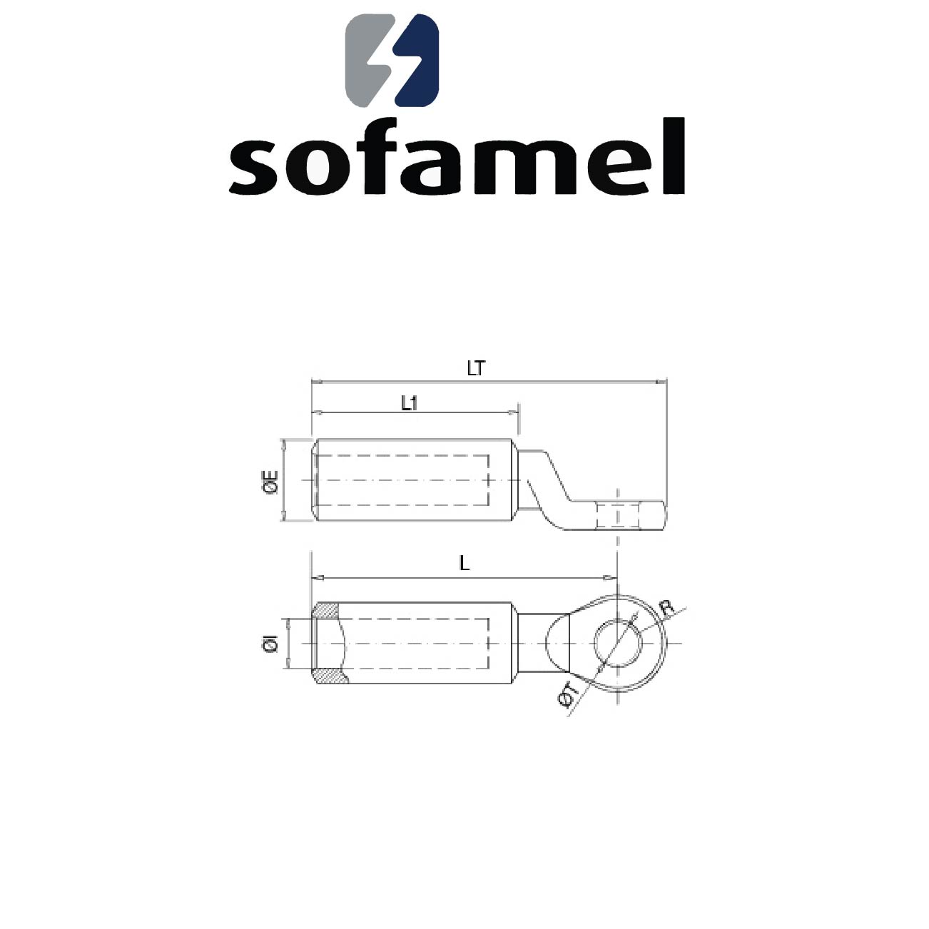 TERM COMPRESION BIMETALICO 150MM TDC/S SOFAMEL - Imagen 2
