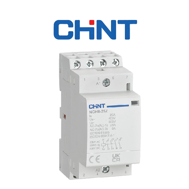 CONTACTOR MODULAR 20A 4P 2NA+2NC NCH8 CHINT