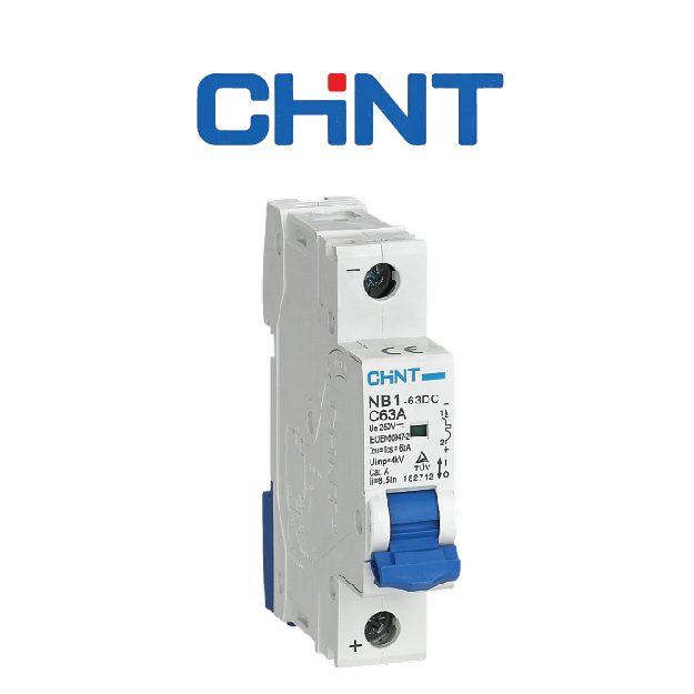 INTERRUPTOR RIEL NB1-63 1P 25A 6KA CHINT