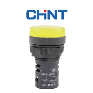 PILOTO 22X52 MM 24V DC AMARILLO ND16 CHINT