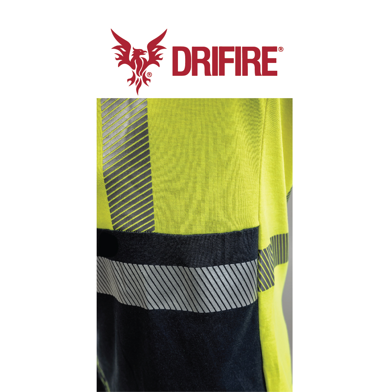 CAMISETA MANGA LARGA HI-VIS CLASE 3 T LG DRIFIRE - Imagen 2