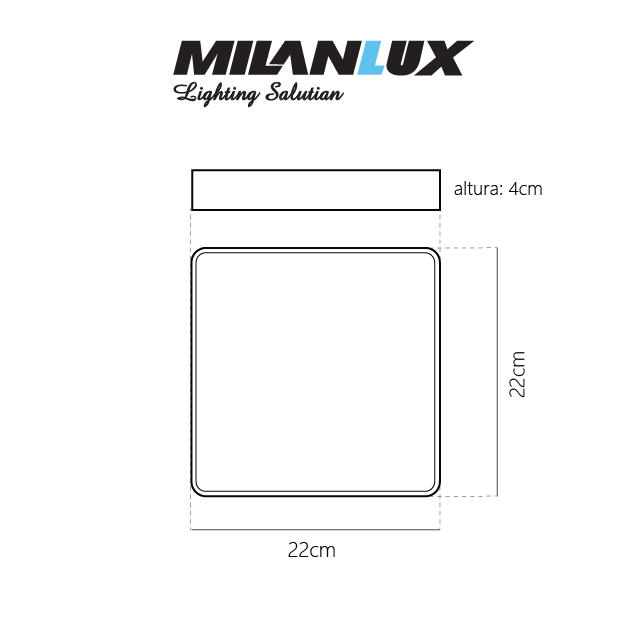 PLAFON LED 36W TRIMLESS CUADRADO BLANCO CALIDO - Imagen 2