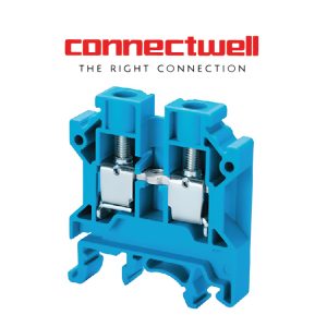 BORNERA RIEL 6MM AZUL CTS6UBU